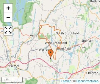 Area schools map